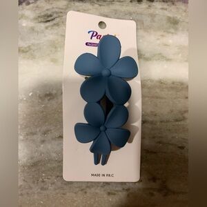 NWT Floral Hair Clips
